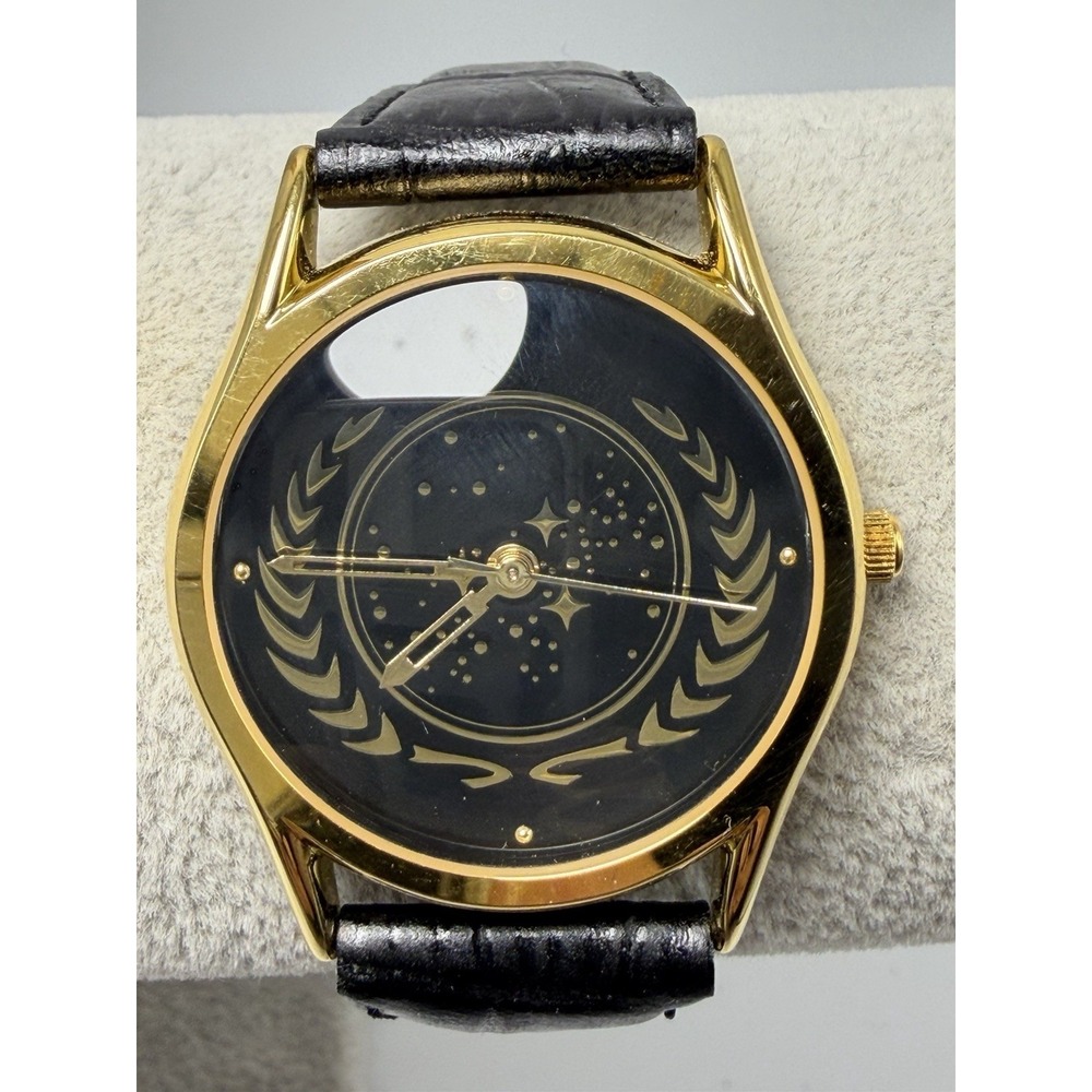 Valdawn Star Trek The Next‎ Generation Watch New Battery 33MM 7.75" 1996 Vintage